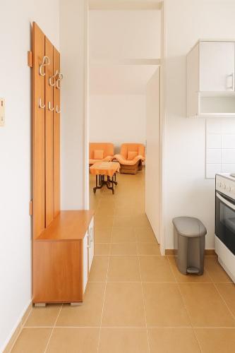 Garsonjera Ulcinj Povoljno! tesisinde mutfak veya mini mutfak