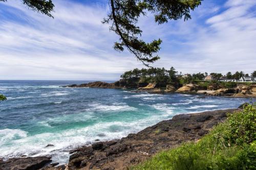 Fotografie z fotogalerie ubytování Captain's Quarters - Coral Reef Cabin v destinaci Depoe Bay