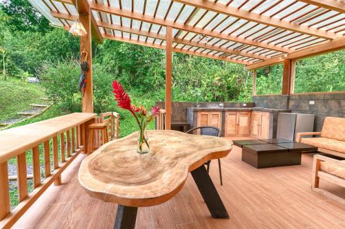 Μπαλκόνι ή βεράντα στο La Providencia Lodge
