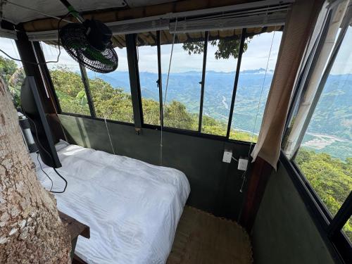 Příroda nedaleko luxury tent