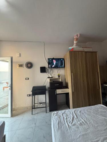 TV a/nebo společenská místnost v ubytování Tiba view Hurghada