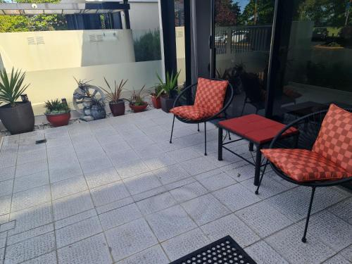 Kawasan patio atau luaran di Inner City Apartment