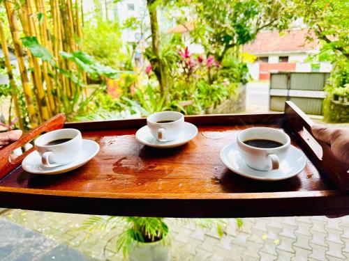 Utensilios para hacer té y café en Sunstyle Mirissa Guest House