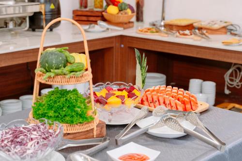 Mad på resortet eller i nærheden