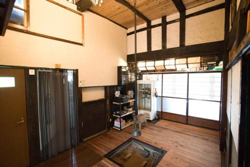 Dapur atau dapur kecil di GuestHouse MIRAI