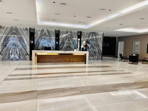 Ο χώρος του λόμπι ή της ρεσεψιόν στο Jessa Rios Coast Staycation 2