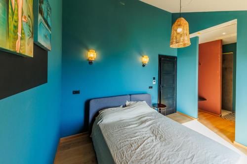 Postel nebo postele na pokoji v ubytování Villa sea, sun and fun