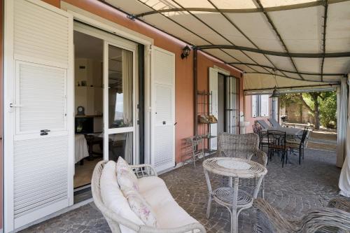 Balkón nebo terasa v ubytování Residenza Gorleri charme e relax