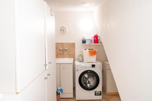 Kuchyň nebo kuchyňský kout v ubytování Residenza Gorleri charme e relax