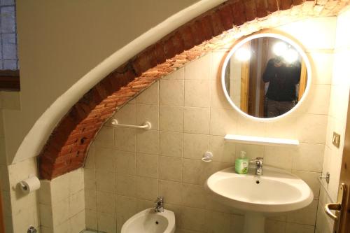 Kúpeľňa v ubytovaní In perfetto stile valdostano