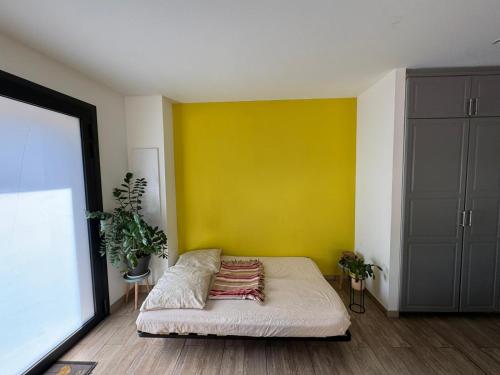 Кровать или кровати в номере Charmant appartement Port & Plages !