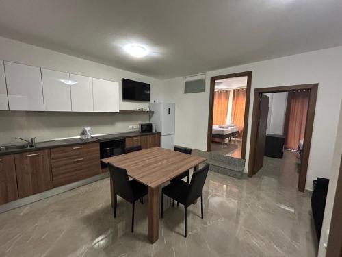 Kuchyň nebo kuchyňský kout v ubytování Jaci Apartaments