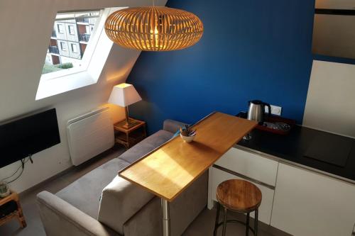 Equipped apartment on the edge of Cabourg Beach