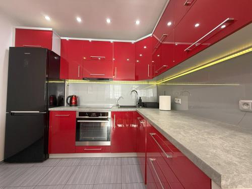 Dapur atau dapur kecil di Czerwona Perła Mazur