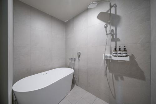 Koupelna v ubytování Daegu Dongseongro Giant Hotel