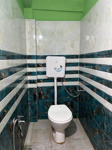 Koupelna v ubytování Ahar Hotel