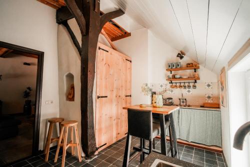 Una cocina o zona de cocina en De Daler Deel