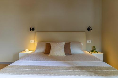 Katil atau katil-katil dalam bilik di Agriturismo Cascina Carai