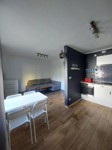 Kuchyň nebo kuchyňský kout v ubytování Sunny Family Zator Energylandia