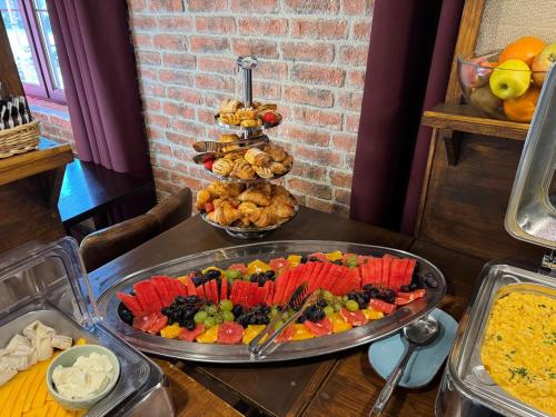 Jídlo v penzionu nebo okolí