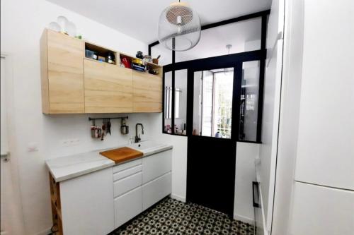 Apartment 3 pers near Belvédère de Belleville