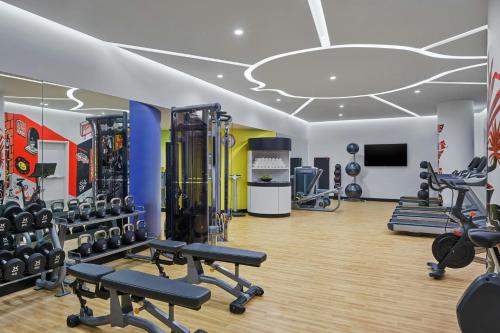 Fitness centrum a/nebo fitness zařízení v ubytování W Aspen