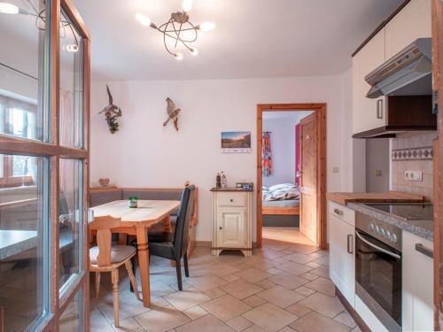 Kuchyň nebo kuchyňský kout v ubytování Ferienwohnung Inge