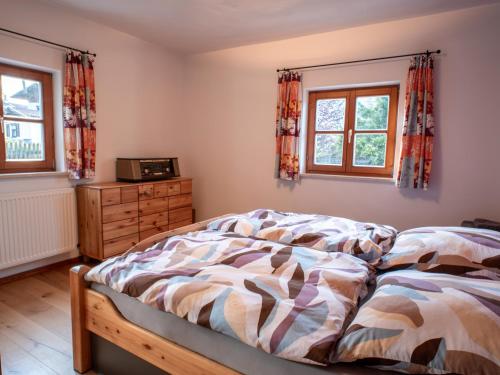 Postel nebo postele na pokoji v ubytování Ferienwohnung Inge