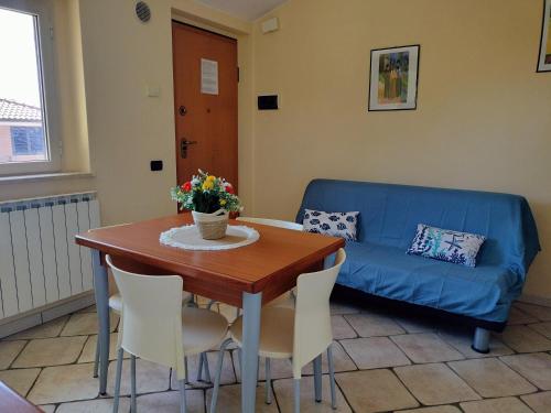 Posezení v ubytování Heleni Apartment