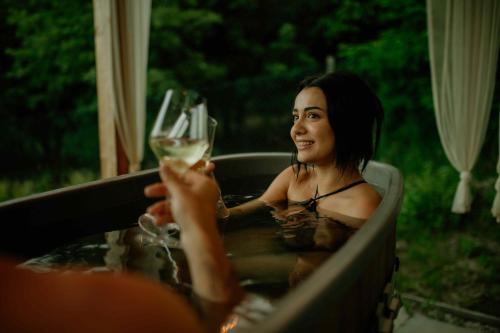 Glamping Il Rifugio dei Marsiの宿泊客