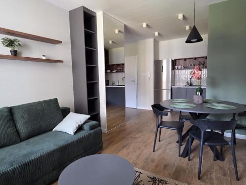 Posezení v ubytování Urban Jungle Apartament Bill