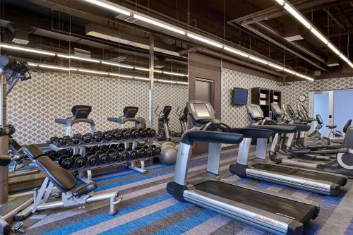 Palestra o centro fitness di Aloft Denver Airport at Gateway Park
