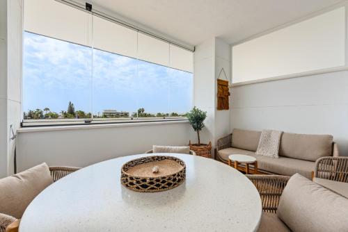 Χώρος καθιστικού στο Sea Views Estepona