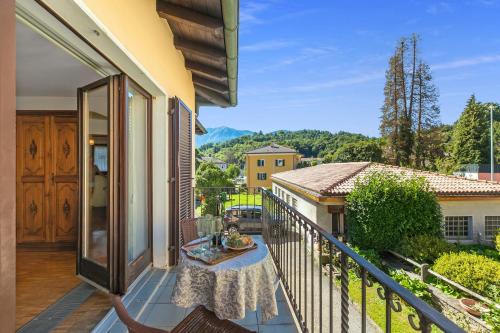 Μπαλκόνι ή βεράντα στο Casa Ana 1 - Losone Center - Happy Rentals