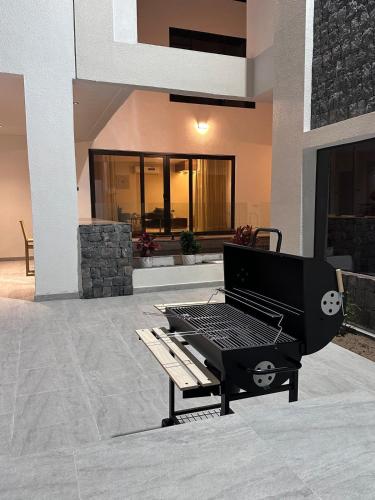 Zona de estar de شالية اكتوبر - October chalet
