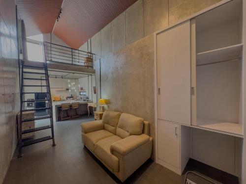 Posezení v ubytování Geria Loft