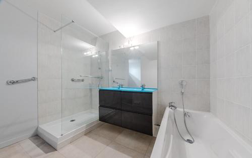 Ένα μπάνιο στο Appartement tout confort à Nancy