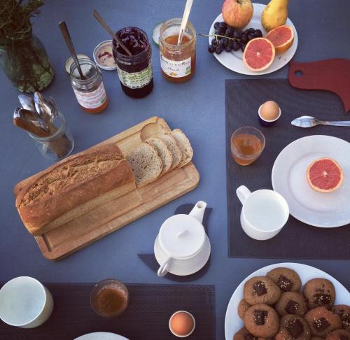 Jídlo v bed and breakfast nebo okolí