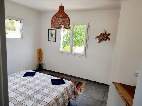 Postel nebo postele na pokoji v ubytování Le Picholine