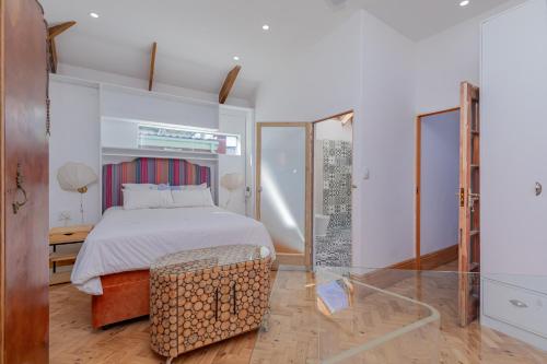 Ένα ή περισσότερα κρεβάτια σε δωμάτιο στο Casa Lucia