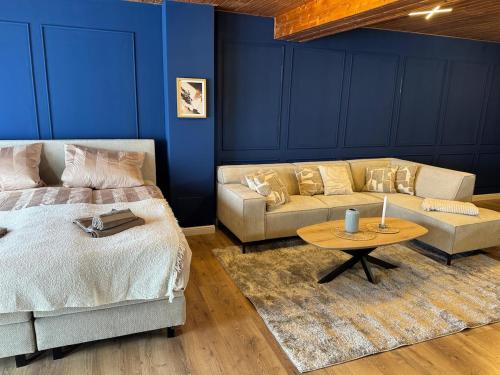 Posezení v ubytování Corporate Comforts Nordwalde