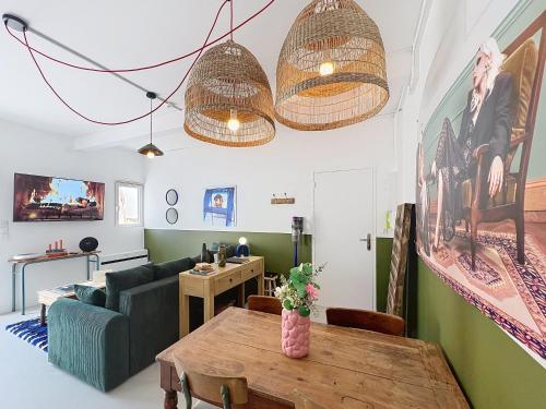 Le Chapitre - Appartement Centre - Terrasse - Climatisation - Reims