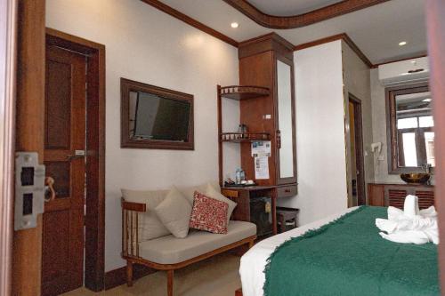 Televisyen dan/atau pusat hiburan di Jasmine Central Luangprabang