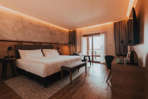 Postel nebo postele na pokoji v ubytování Böden Hotel & Spa, AKEN SOUL