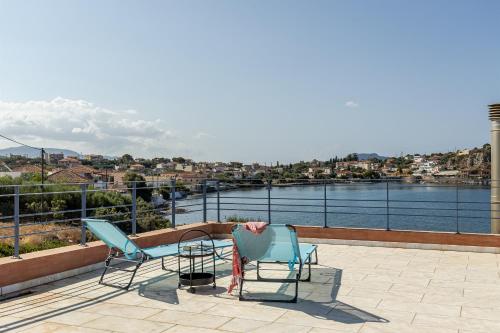 Elaia's Modern Villa - Panoramic Sea View