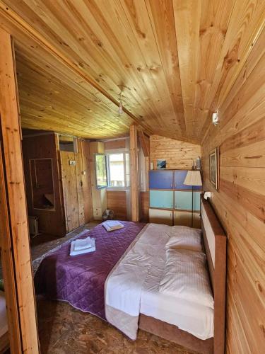 Postel nebo postele na pokoji v ubytování Sunset apartments