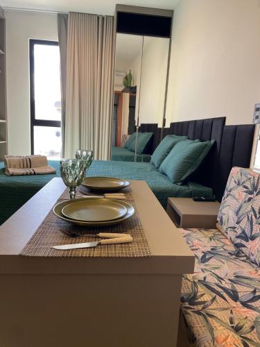 Χώρος καθιστικού στο Apartamento, Flat, Studio no Daia