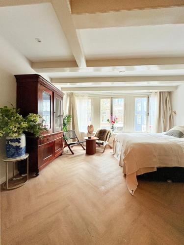 Katil atau katil-katil dalam bilik di History and luxury