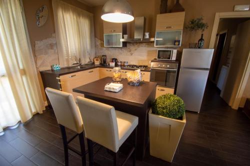 Una cocina o cocineta en B&B Etna Ranch
