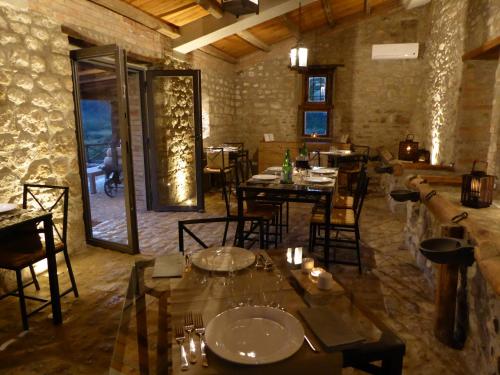 Restaurace v ubytování Pietre di Fiume